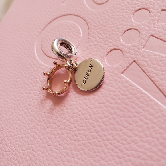 Pandora Queen with a Rose Gold Crown Charm SOLD - Picture 3 of 5